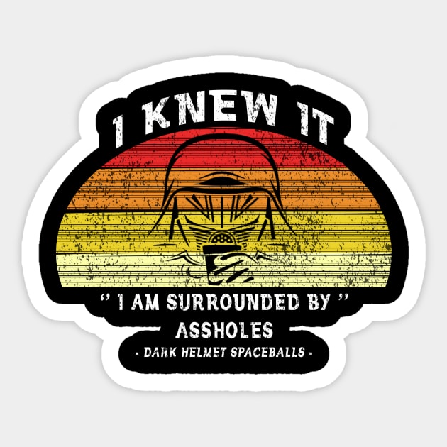 Dark Helmet Spaceballs Sticker by indax.sound